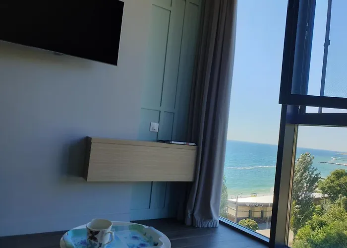 Premium Seaview 50 Meters From The роскошные с прямым видом на море в 50 метрах от пляжа Cf Apartman Odessza