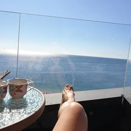 公寓 Premium Seaview 50 Meters From The роскошные с прямым видом на море в 50 метрах от пляжа Cf 敖德萨
